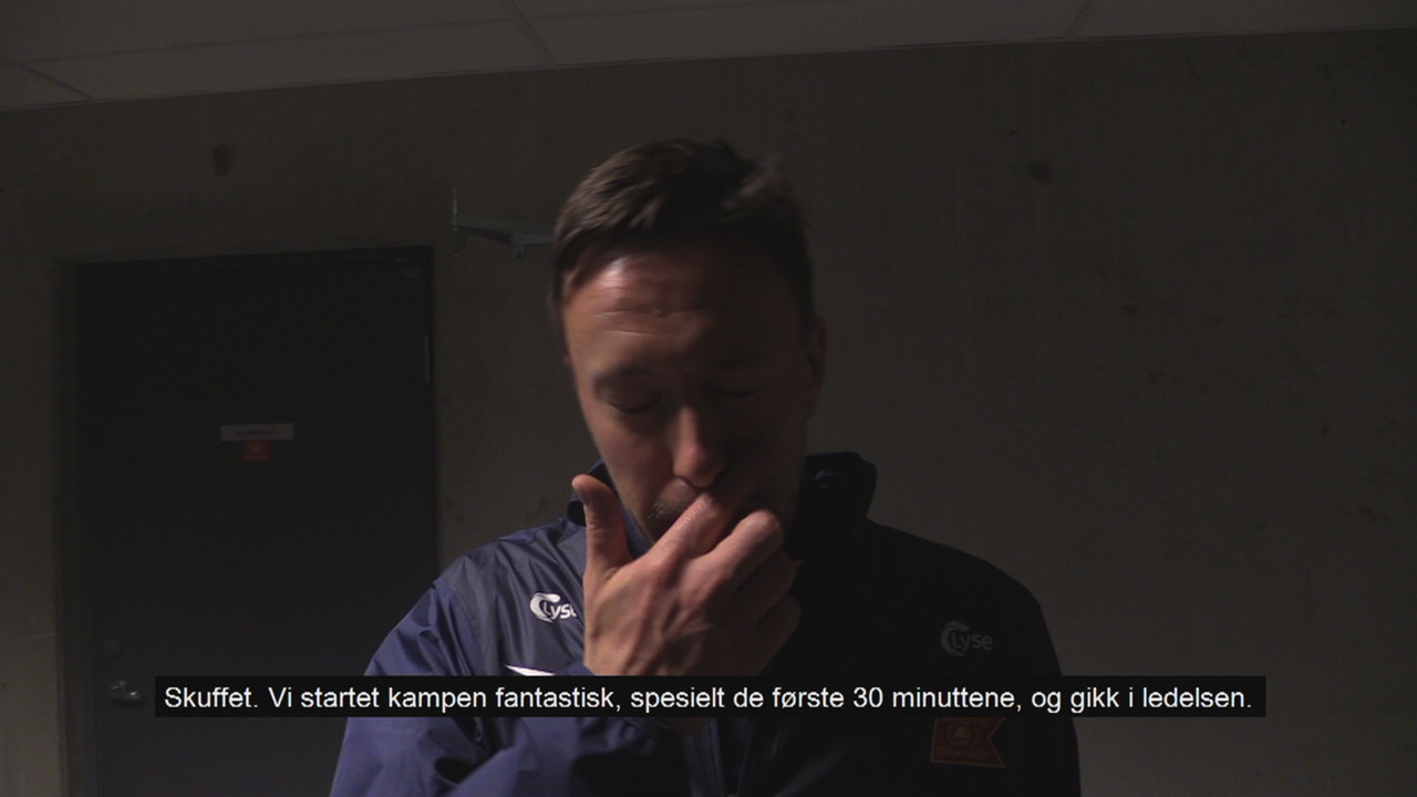 Burchnall etter kampen mot Aalesund.mp4